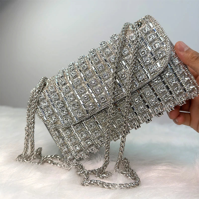 Bolsa de Strass Luxo