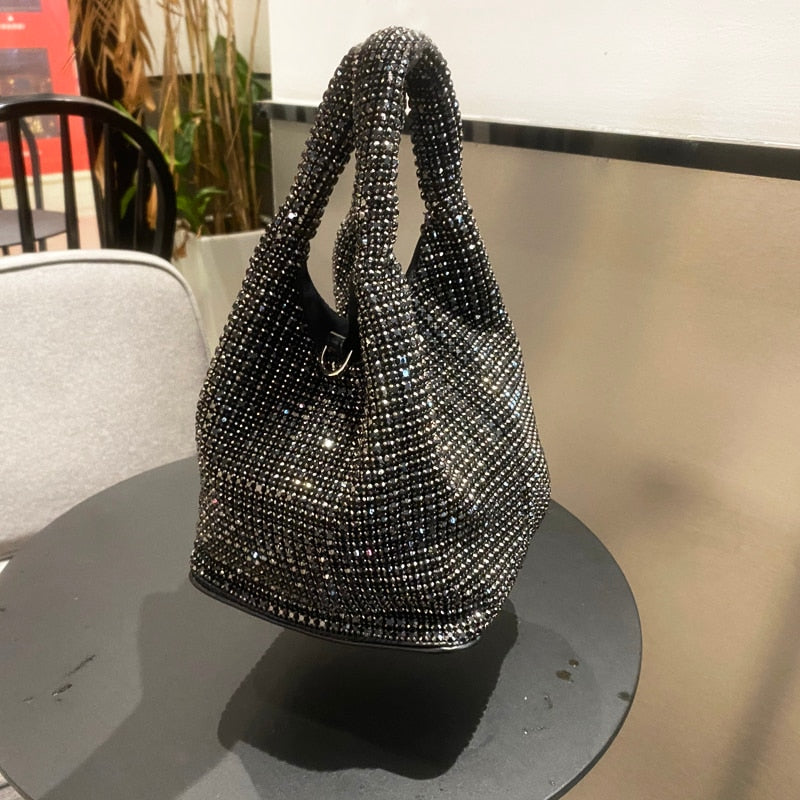 Bolsa Crystal Luxury Cravejada