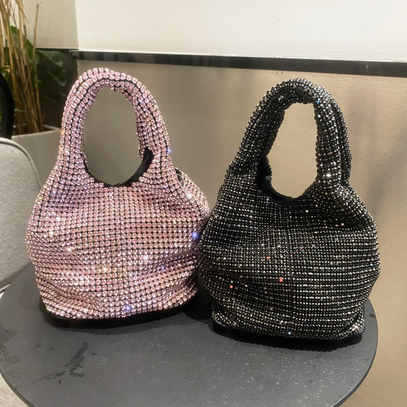 Bolsa Crystal Luxury Cravejada