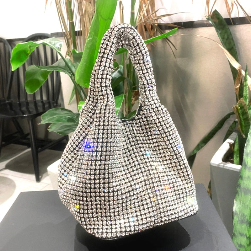 Bolsa Crystal Luxury Cravejada