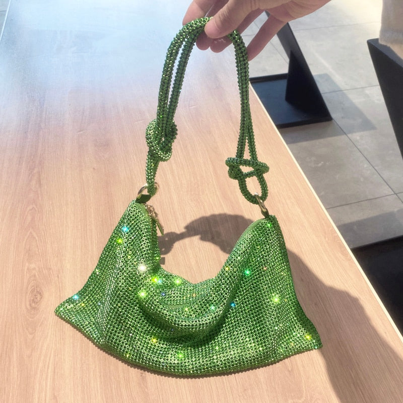 Bolsa Saquinho Shoulder Bag Crystal