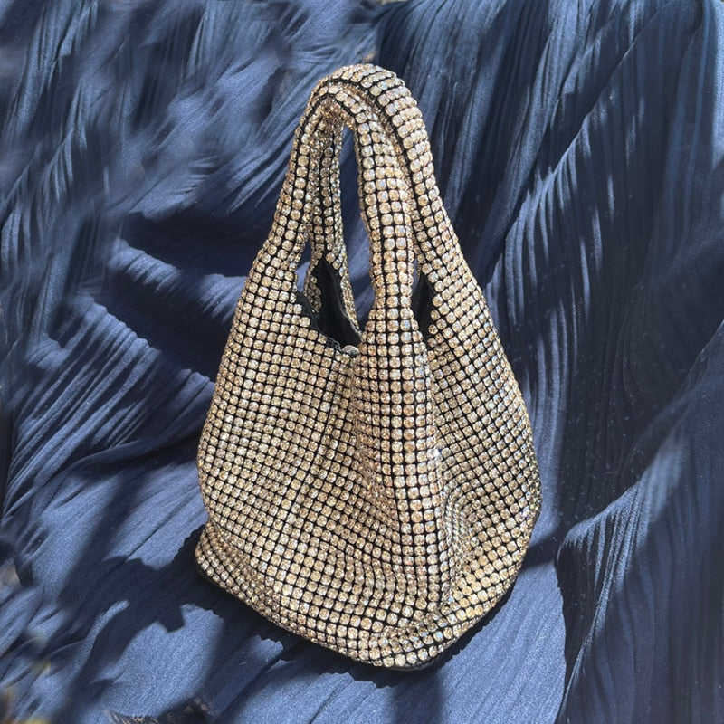 Bolsa Crystal Luxury Cravejada