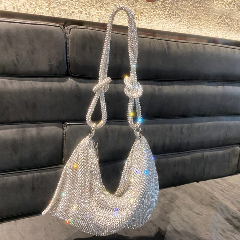 Bolsa Saquinho Shoulder Bag Crystal