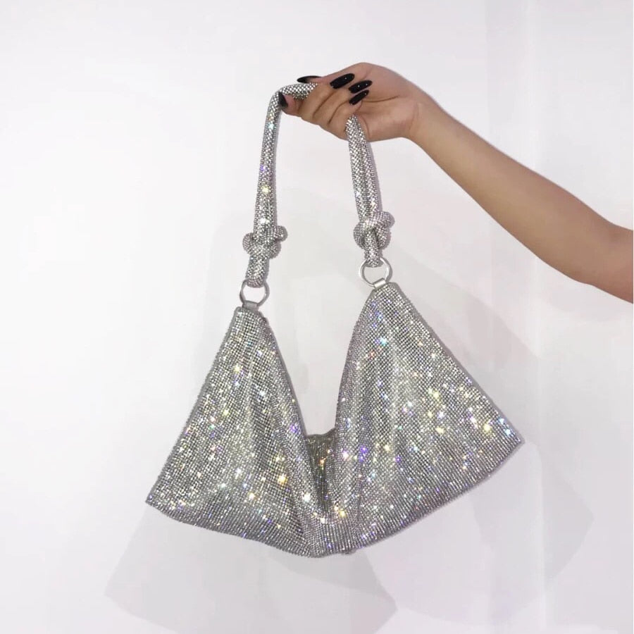 Bolsa Saquinho Shoulder Bag Crystal