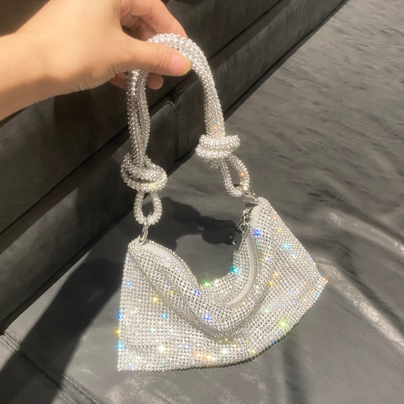 Bolsa Saquinho Shoulder Bag Crystal