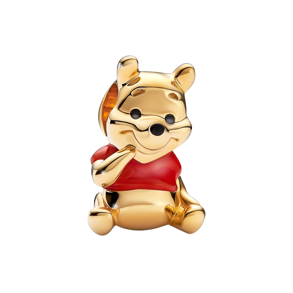 Berloques Coleção Personagens Ursinho Pooh - Prata 925